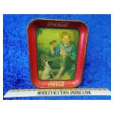 A rare original 1931 Coca-Cola tray
