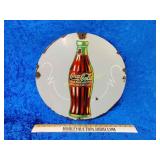 1930s original porcelain round 18 in Sign