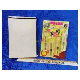 Vintage store display pride watch bands and