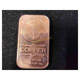 1 oz copper bar