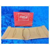 Rare drink Coca-Cola bottles pig skin bill fold