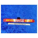 Original French Coca-Cola porcelain door push