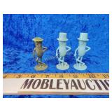 Salt and pepper shakers Mr pimp planters with an