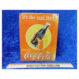 Coca-Cola metal sign