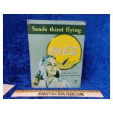 Coca-Cola metal sign