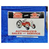 Ford tractor Authorized sales & service embossed