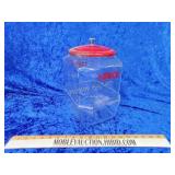 Vintage Lance general store counter jar