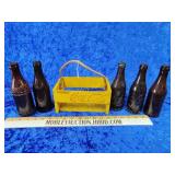 1946 pack carrier with brown Coca-Cola bottles