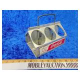 Aluminum six pack regular size Coke carrier
