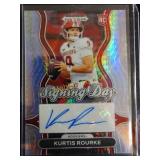 IU football Kurtis Rourke Rookie Auto