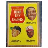 Vintage 1962 Topps Willie Mays Frank Robinson