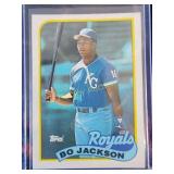 Bo Jackson Topps card mint condition