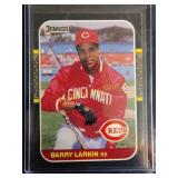 Barry Larkin rookie Mint condition estimate 30