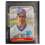 BJ surhoff rated rookie mint condition
