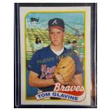 Tom glavine rookie card mint condition