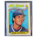 Ryne Sandberg 89 Topps All Star near mint