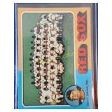 Vintage 1975 Red Sox card
