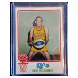 Vintage 73 to 74 Topps Red Robbins card great