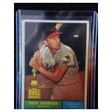 Vintage 1961 rookie card fair condition