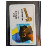 Vintage Topps credit card mint