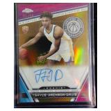 SP rookie auto gold 1/50 Hoosier Star