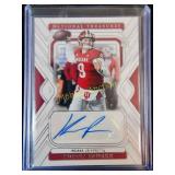 IU football Kurtis Rourke Rookie Auto