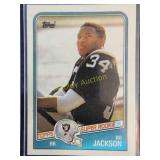 Bo Jackson topps super rookie Mint condition