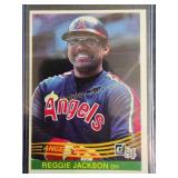 Vintage donruss Reggie Jackson Mint condition