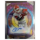 IU football EJ Williams autograph