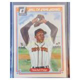 Vintage donruss satchel Paige crease