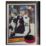 Vintage hockey card unscratched mint