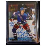 Hockey rookie autographed mint condition