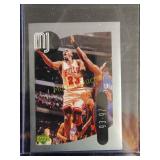 Michael Jordan sticker card man