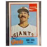 1976 vintage Phoenix Giants card mint