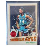 Vintage 77 to 78 Topps bird Averitt card