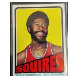 Vintage 72 to 73 Topps Willie Sojourner rookie