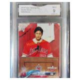 Shohei Ohtani Rookie Mint 9