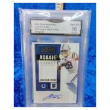 GEM Mint 10 Jonathan Taylor rookie patch auto