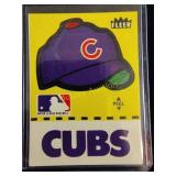 Vintage Chicago Cubs sticker card