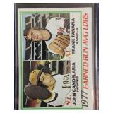 Vintage 1978 John candelaria card