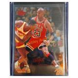 Michael Jordan foil card mint condition