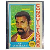 Vintage 74 to 75 Topps Wilt Chamberlain good
