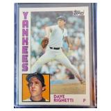 Vintage tops Dave righetti Mint condition