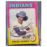 Vintage 1975 Topps Oscar Gamble