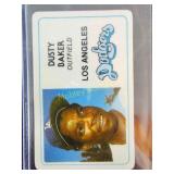 Vintage Topps Superstar credit card mint