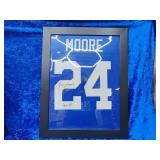 HOF LENNY MOORE JSA CERTIFIED AUTOGRAPH JERSEY