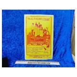 Beatles yellow submarine cardstock poster