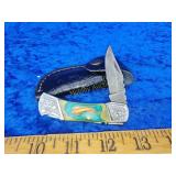 The mask is pocket knife