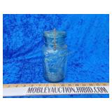 Antique ball jar glass lid