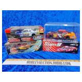 4 diecast Nascar